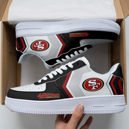 San Francisco 49ers NFL Air Low-Top Sneakers Shoes For Men And Women