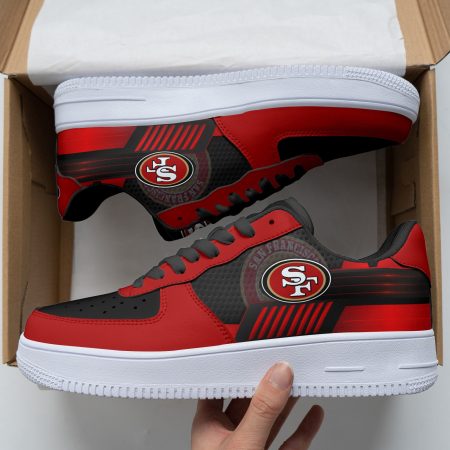 San Francisco 49ers NFL Air Low-Top Sneakers Shoes For Men And Women