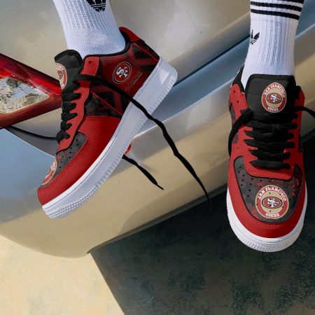 San Francisco 49ers NFL Air Low-Top Sneakers Shoes For Men And Women