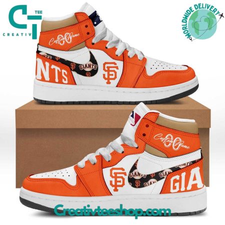 San Francisco Giants AJ1 High Sneakers Shoes For Men And Women