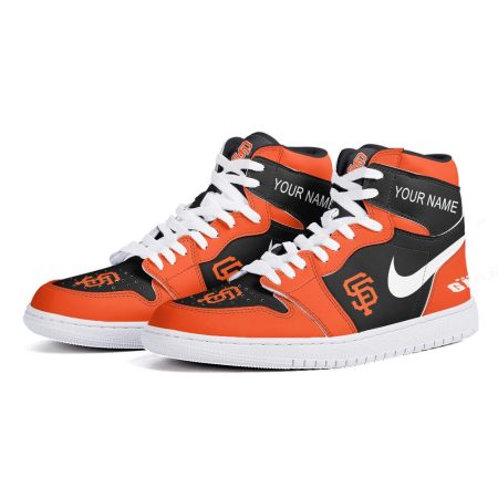 San Francisco Giants AJ1 High Sneakers Shoes For Men And Women