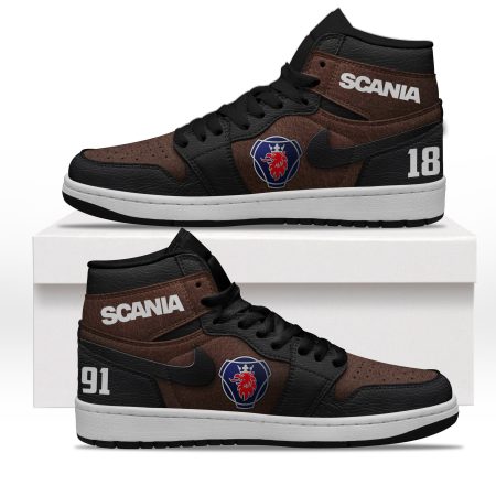 Scania High Sneakers Shoes For Men And Women