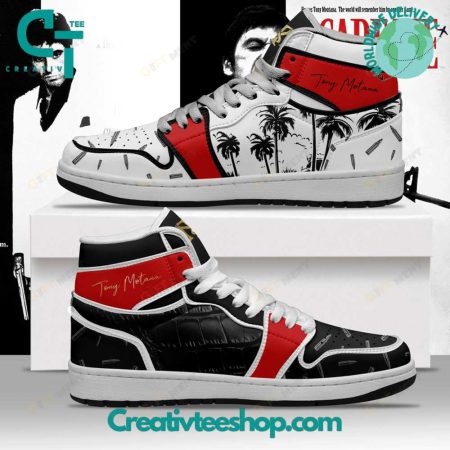 Scarface  AJ1 High Sneakers Shoes For Men And Women