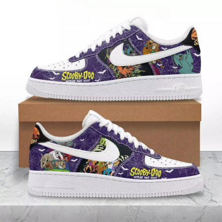 Scooby Doo Air Low-Top Sneakers Shoes For Men And Women