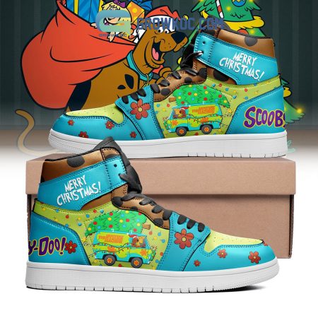 Scooby Doo AJ1 High Sneakers Shoes For Men And Women