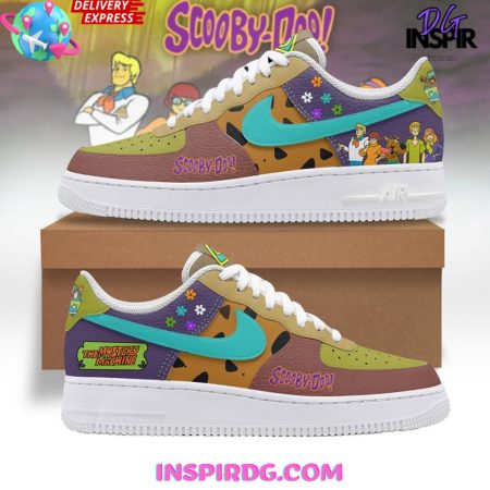 Scooby Doo Mystery Machine Air Low-Top Sneakers Shoes For Men And Women