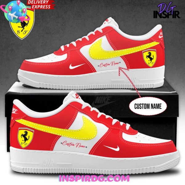 Scuderia Ferrari Air Low-Top Sneakers Shoes For Men And Women
