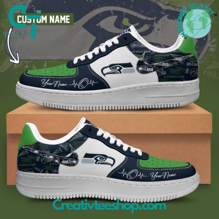 Seattle Seahawks Air Low-Top Sneakers Shoes For Men And Women