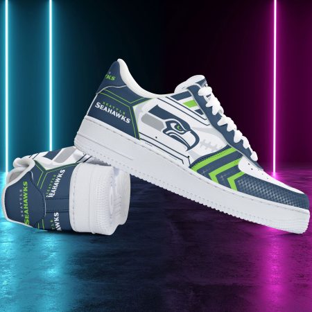 Seattle Seahawks NFL Air Low-Top Sneakers Shoes For Men And Women