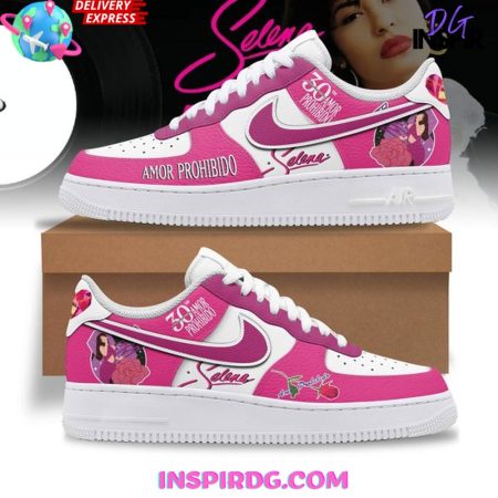 Selena 30th Anniversary Amor Prohibido Air Low-Top Sneakers Shoes For Men And Women
