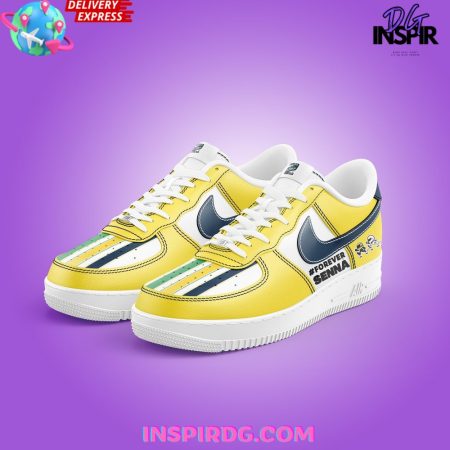 Senna Monaco Air Low-Top Sneakers Shoes For Men And Women