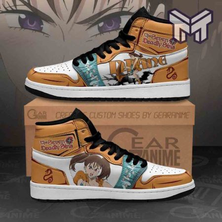 Seven Deadly Sins AJ1 High Sneakers Shoes For Men And Women