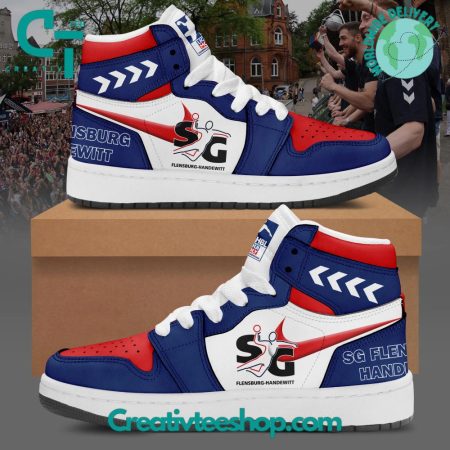 SG Flensburg Handewitt  AJ1 High Sneakers Shoes For Men And Women
