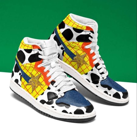 Sheriff Woody AJ1 High Sneakers Shoes For Men And Women