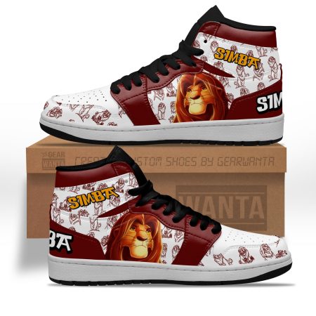 Simba AJ1 High Sneakers Shoes For Men And Women