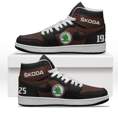 Skoda High Sneakers Shoes For Men And Women