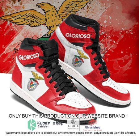 S.L. Benfica Liga AJ1 High Sneakers Shoes For Men And Women