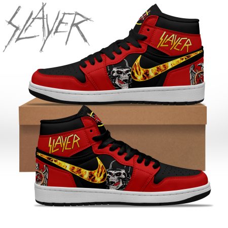 Slayer AJ1 High Sneakers Shoes For Men And Women