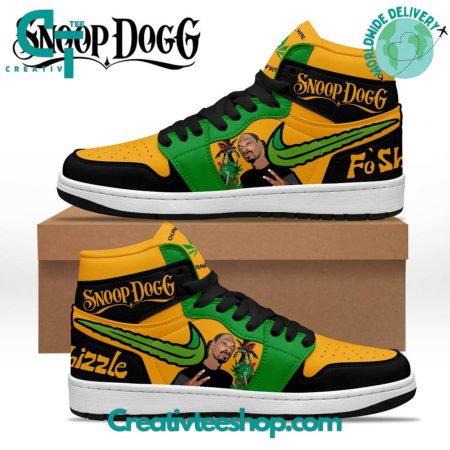 Snoop Dogg Fo Shizzle  AJ1 High Sneakers Shoes For Men And Women