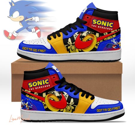 Sonic AJ1 High Sneakers Shoes For Men And Women