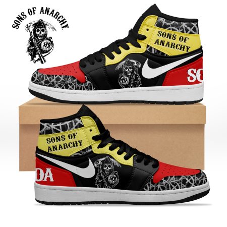 Sons of Anarchy AJ1 High Sneakers Shoes For Men And Women