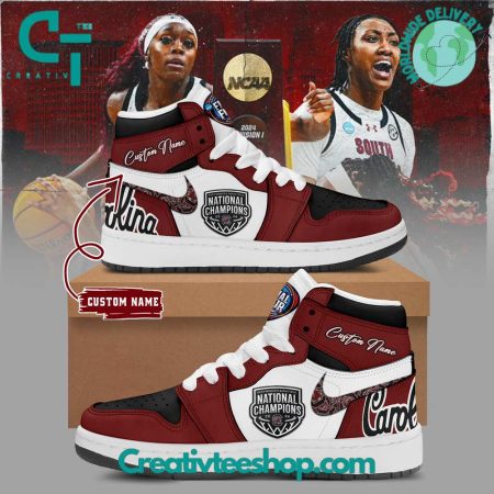 South Carolina Gamecocks AJ1 High Sneakers Shoes For Men And Women