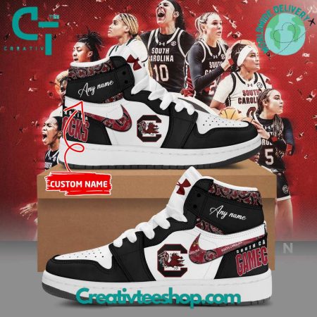 South Carolina Gamecocks AJ1 High Sneakers Shoes For Men And Women
