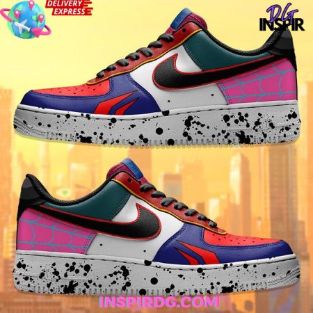 Spider Verse Collage Air Low-Top Sneakers Shoes For Men And Women