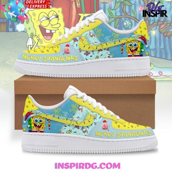 SpongeBob Air Low-Top Sneakers Shoes For Men And Women