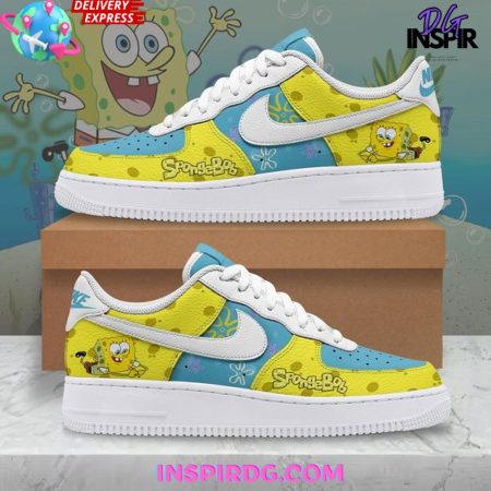 SpongeBob Air Low-Top Sneakers Shoes For Men And Women