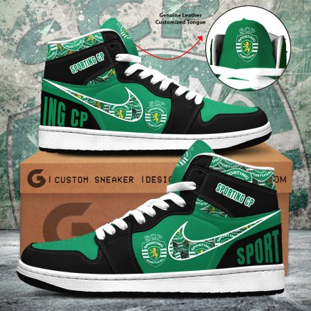 Sporting CP AJ1 High Sneakers Shoes For Men And Women