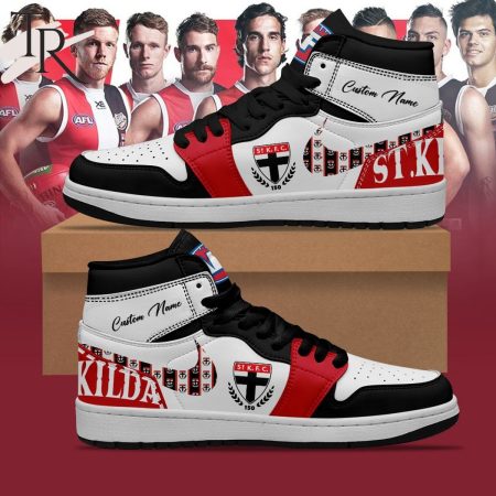 St Kilda AJ1 High Sneakers Shoes For Men And Women