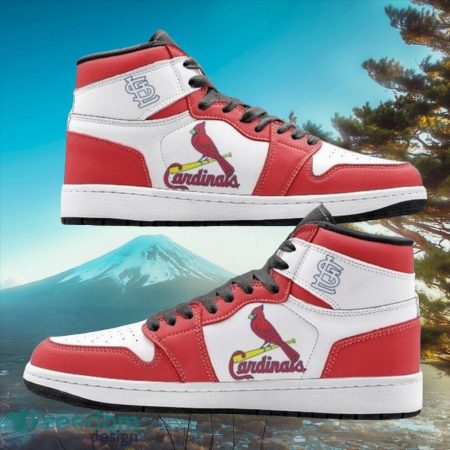 St. Louis Cardinals AJ1 High Sneakers Shoes For Men And Women