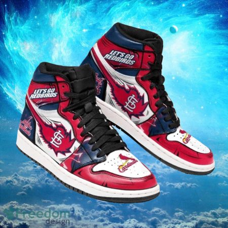 St. Louis Cardinals AJ1 High Sneakers Shoes For Men And Women
