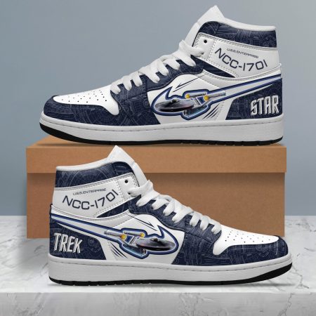 Star Trek AJ1 High Sneakers Shoes For Men And Women