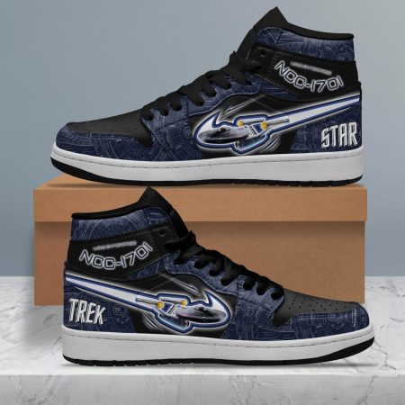 Star Trek AJ1 High Sneakers Shoes For Men And Women