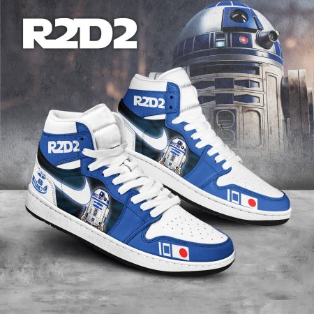 Star Wars AJ1 High Sneakers Shoes For Men And Women