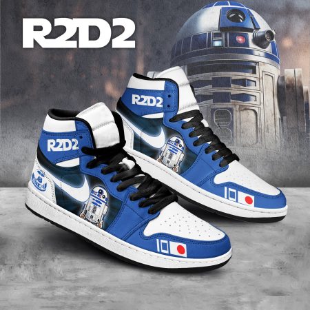 Star Wars AJ1 High Sneakers Shoes For Men And Women