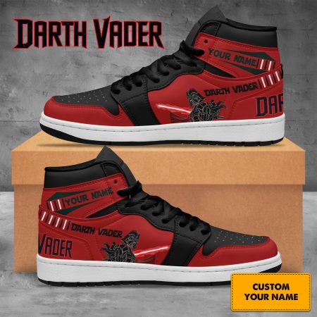 Star Wars AJ1 High Sneakers Shoes For Men And Women