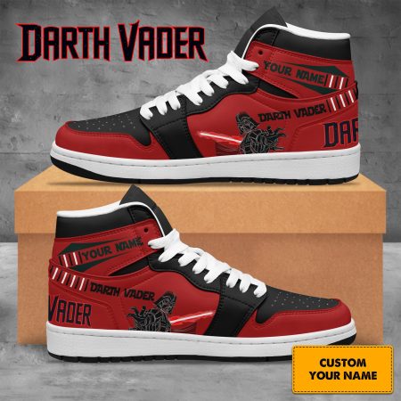 Star Wars AJ1 High Sneakers Shoes For Men And Women