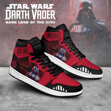 Star Wars AJ1 High Sneakers Shoes For Men And Women