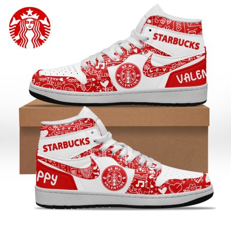 Starbucks AJ1 High Sneakers Shoes For Men And Women