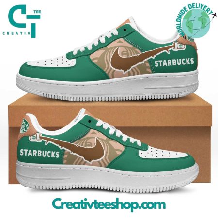 Starbucks Coffee  Air Low-Top Sneakers Shoes For Men And Women