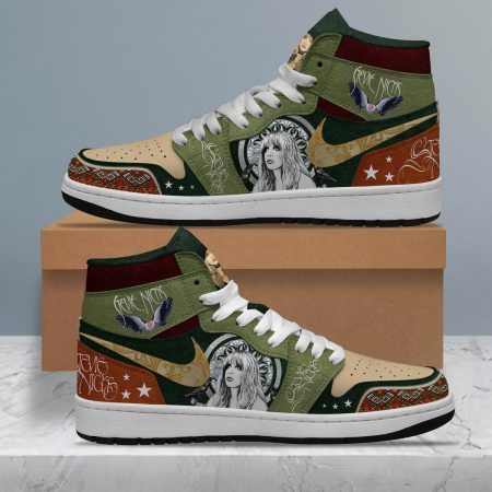 Stevie Nicks AJ1 High Sneakers Shoes For Men And Women