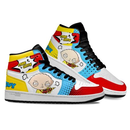 Stewie Griffin AJ1 High Sneakers Shoes For Men And Women