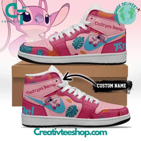 Stitch Angle   AJ1 High Sneakers Shoes For Men And Women