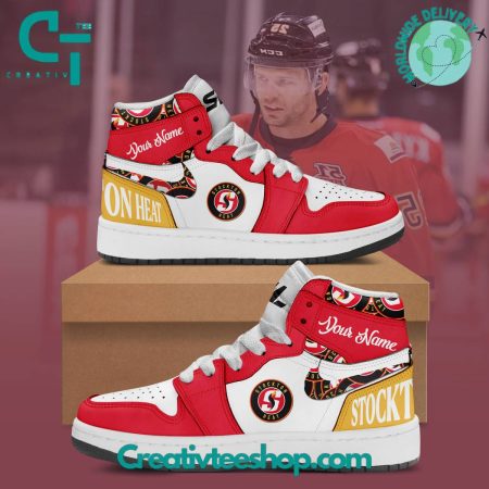 Stockton Heat  AJ1 High Sneakers Shoes For Men And Women