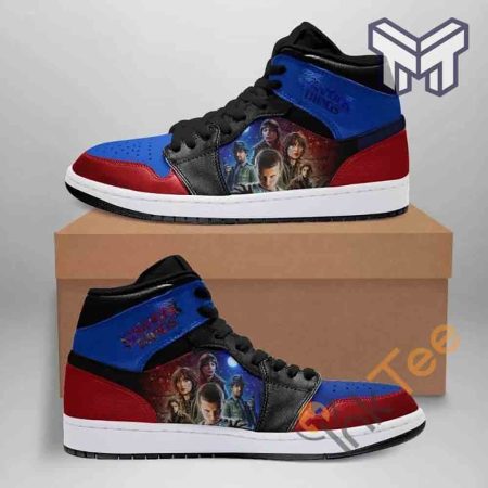 Stranger Things AJ1 High Sneakers Shoes For Men And Women