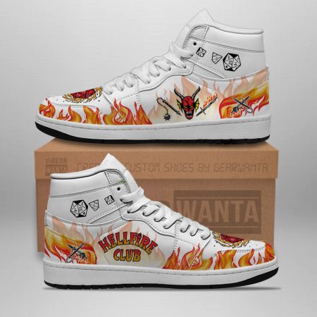 Stranger Things AJ1 High Sneakers Shoes For Men And Women