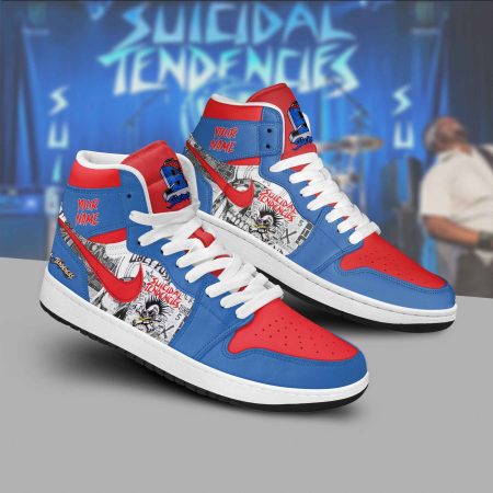 Suicidal Tendencies AJ1 High Sneakers Shoes For Men And Women